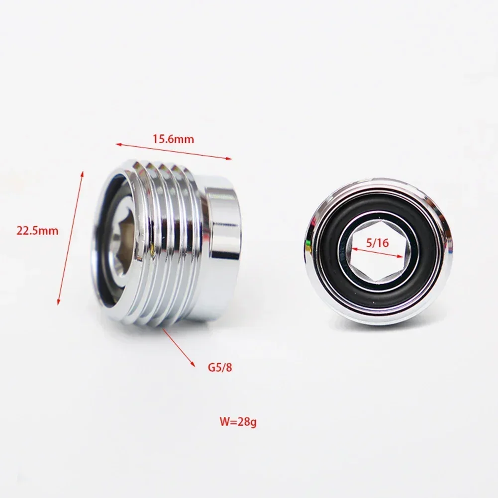 Valve Screw Cylinder Adapter Diving Cylinder Valve/8-14 ID 5/16 Chrome-plated Copper Scuba Diving Adapter Brand New