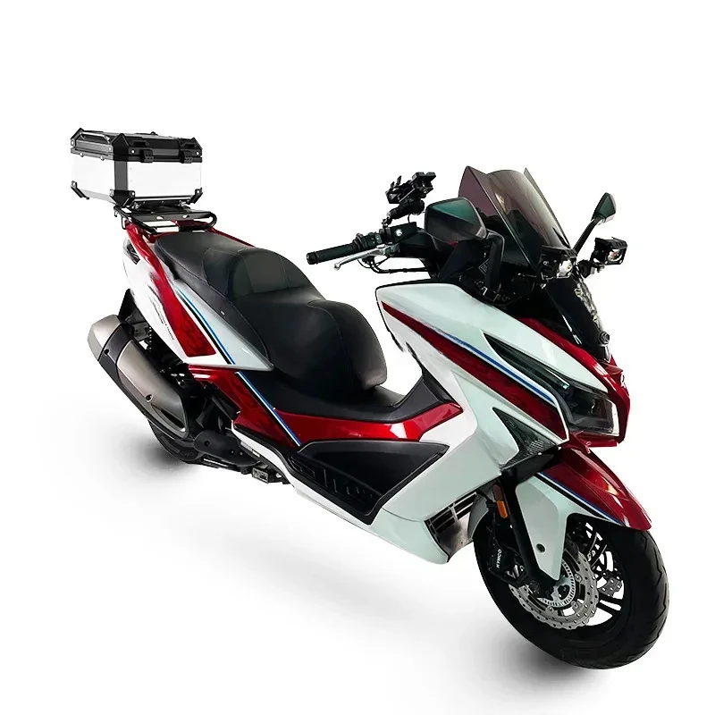 

35L Silver Waterproof Panniers Motorcycle Top Aluminum Tail Box