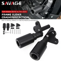 Protector deslizante de marco para motor Honda CB750 Hornet 750 XL750 Transalp 750 2023 2024 2025, almohadilla protectora de carenado