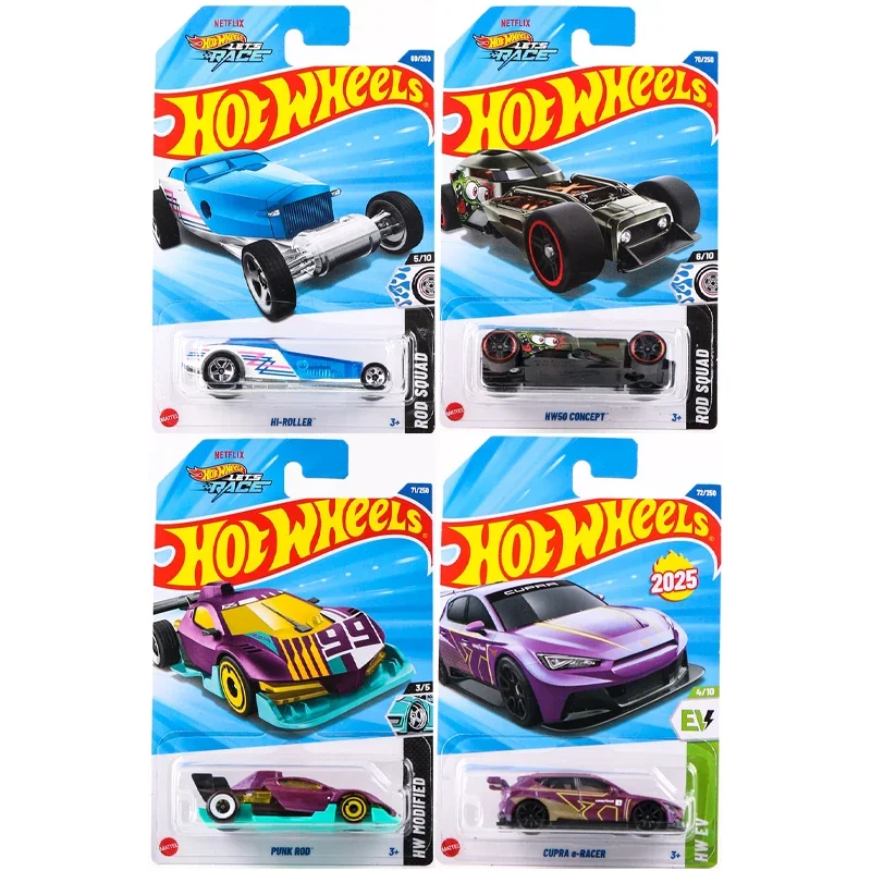 Nova caixa Hot Wheels 2025 C, Mercedes 500 E Porsche 911 GT3 Chevy Camaro Diecast modelo de veículo carros, envio agora