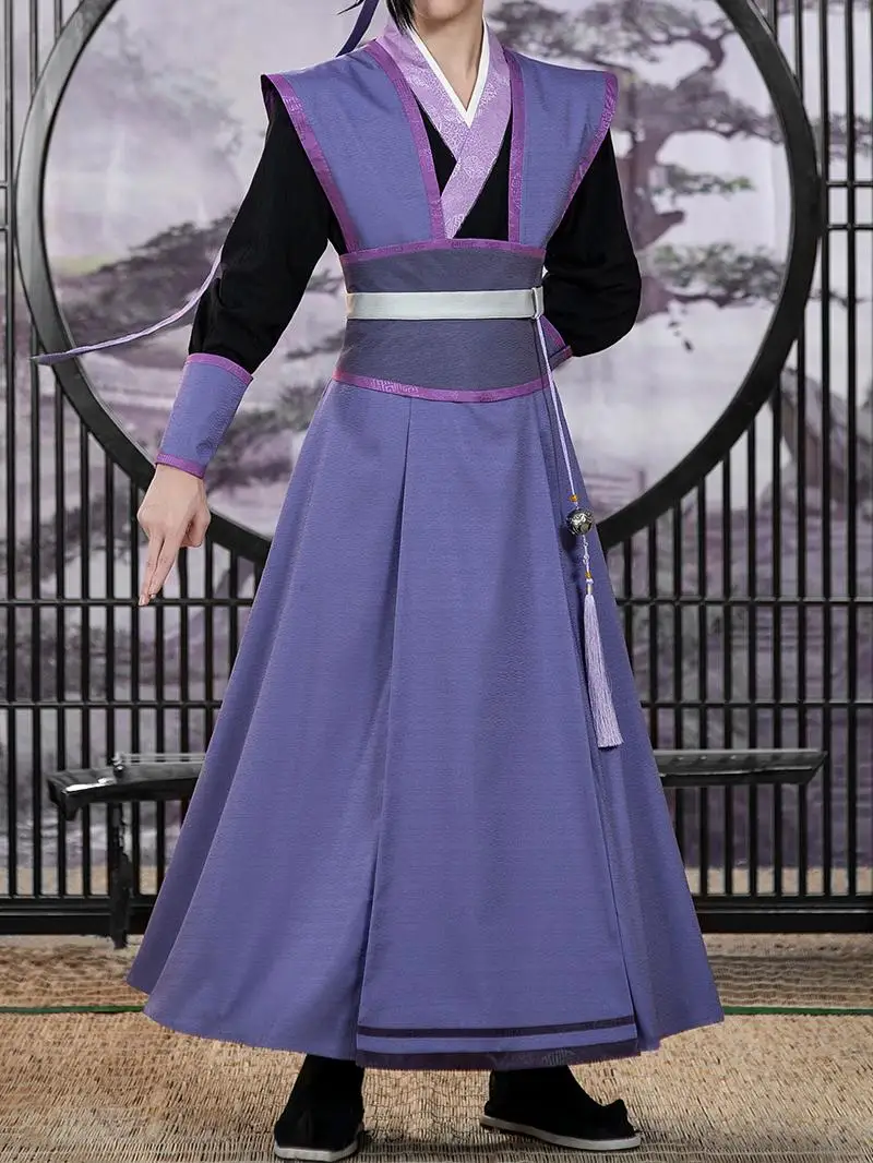 COSMART-Costume de Cosplay Jiang Cheng pour Homme, Grand Maître de la Culture Démoniaque, Mo Dao Zu Shi