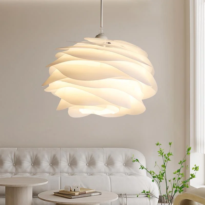 

Modern Petal Acrylic Pendant Lamp Bedroom Living Room Dining Room Study Children's Room Led Light Fixture Home Decor Lighting