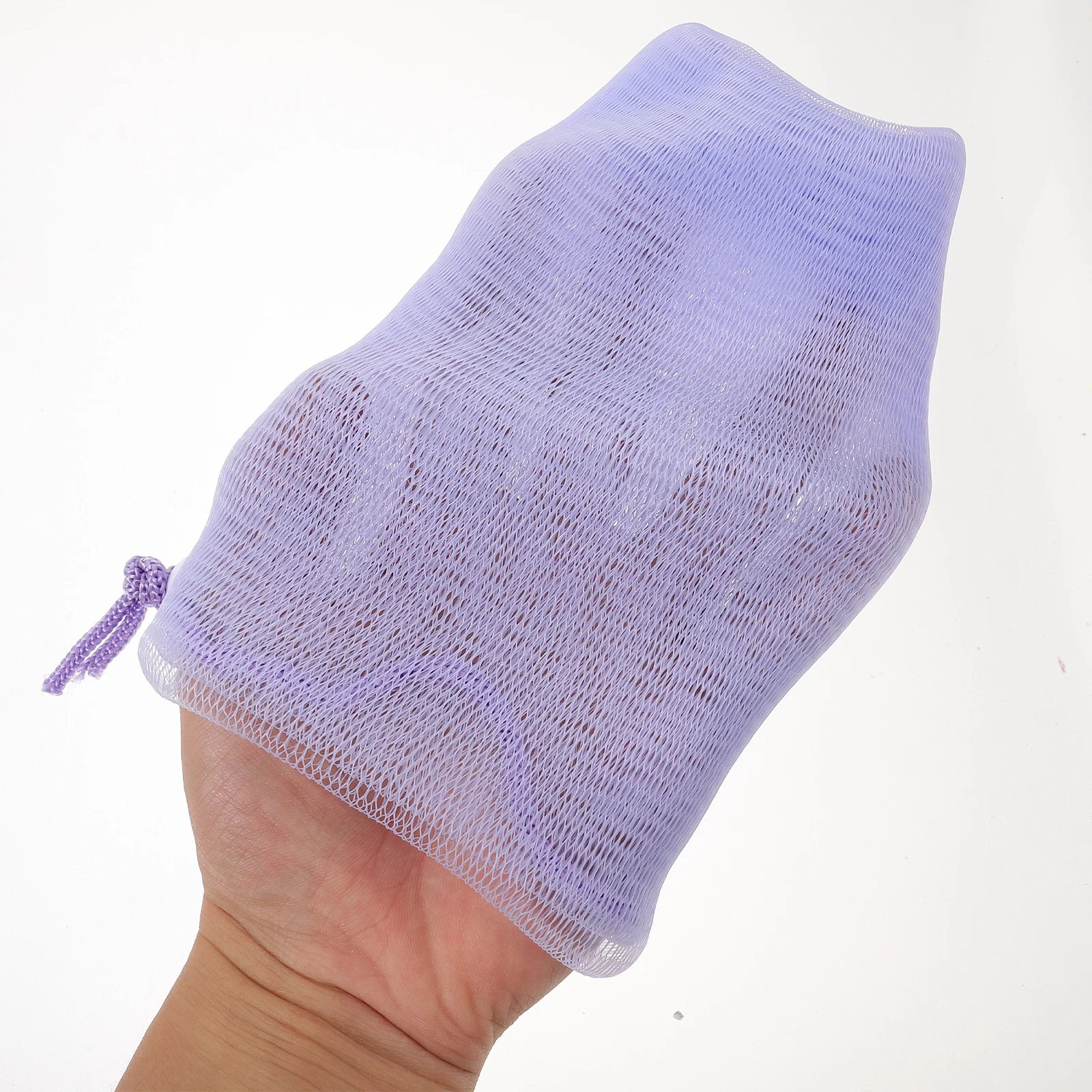 

8Pcs Soap Save Mesh Bags Long-Lasting Foaming Pouch for Bathing Shower Bar Soap Holder Lightweight Travel Accessory