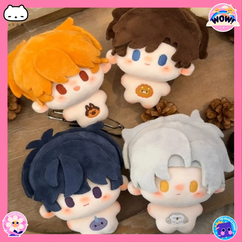 

Плюшевые мини-куклы 10 см Tears of Themis: все персонажи (Люк, Артем, Вин, Маркус) — оригинальные фанатские подарки в наличии