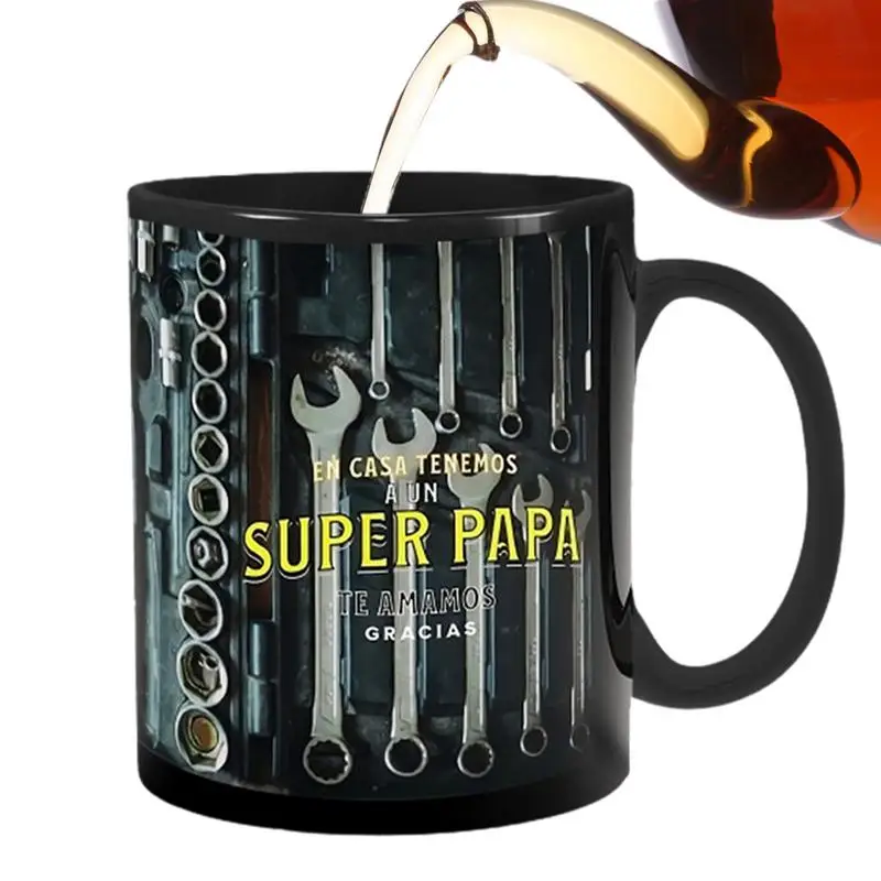 Funny Coffee Mug For Mechanics Mechanic Toolbox Set Mug Toolbox Coffee Cup Black Ceramic Mug For Coffee Creative Ceramic Mug