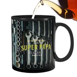 Funny Coffee Mug For Mechanics Mechanic Toolbox Set Mug Toolbox Coffee Cup Black Ceramic Mug For Coffee Creative Ceramic Mug