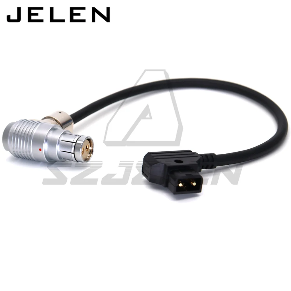 DTAP XLR 3pin 4pin to Fischer 105 2pin female Right angle Connector for ARRI Alexa LF XT SXT  SR3 435 535 235 power cable