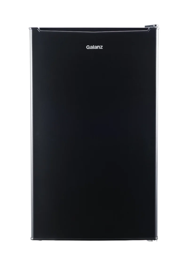 Galanz 3.3 Cu ft One Door Mini Fridge, Black Estar