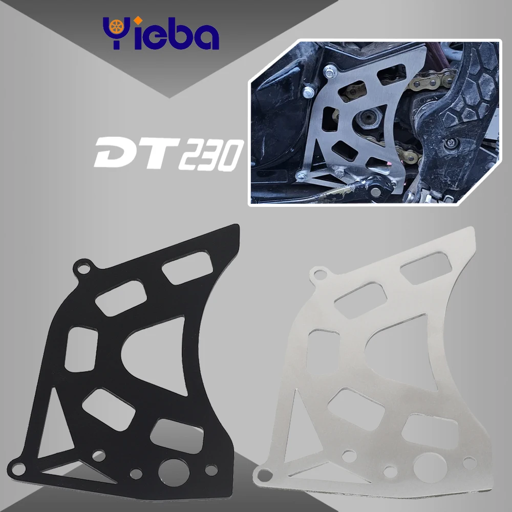 

For Loncin MT250 Kayo KT250 Hengjian 2 Stroke DT230 Motorcycle Accessories Aluminum New Front Chain Sprocket Cover Protection