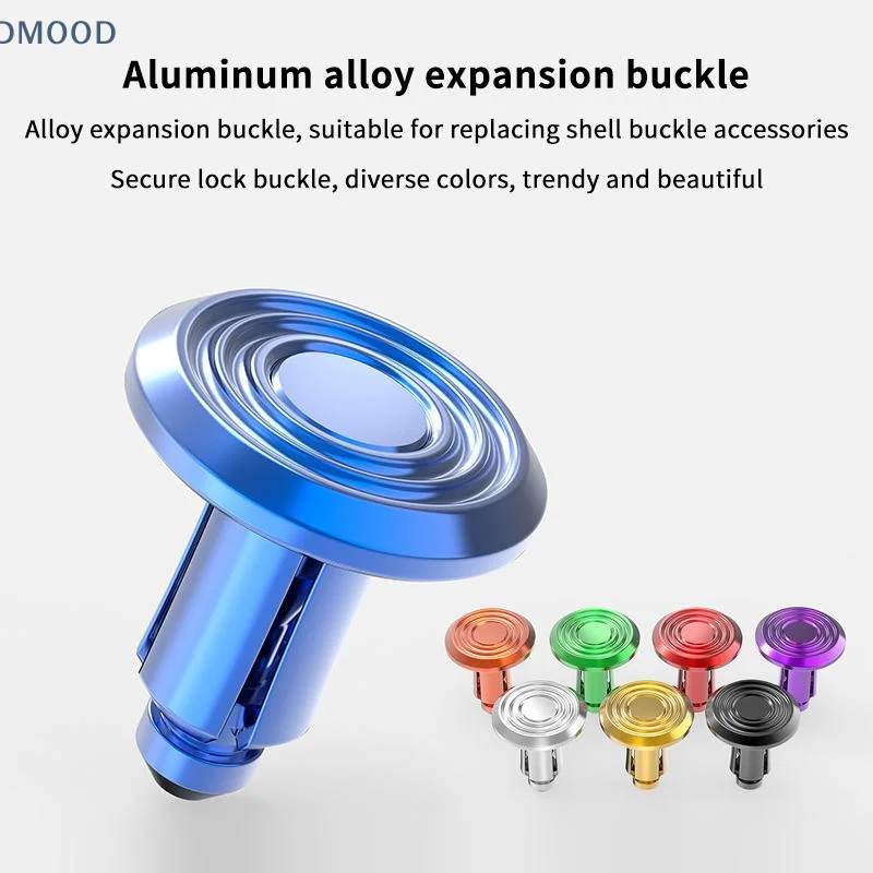 【CR】Expansion Buckle Motorcycle Aluminum Alloy Nuts High Strength Screws for E Scooter Assembly and Upgrades 2PCS