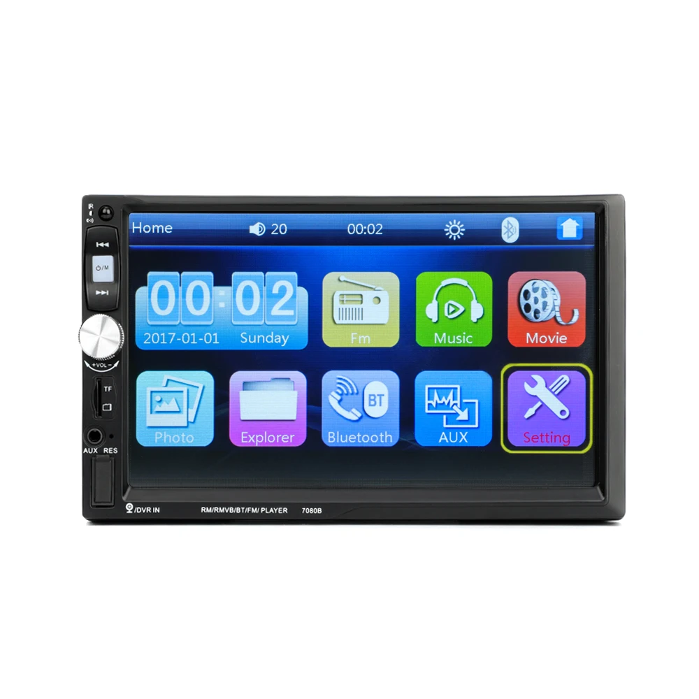 hit productNew 7''HD Touch Screen Car Stereo 2 Din Car dvd Video Radio MP5 Player