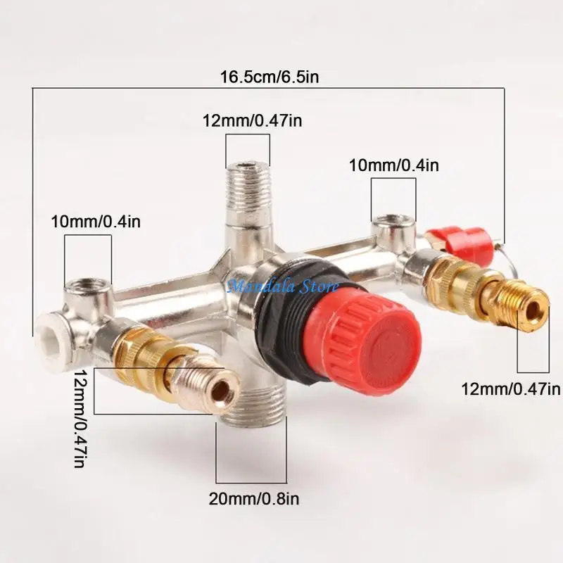밸브 90-120PSI 압력 조절기용 U2JC 공기 압축기 압력 스위치 제어