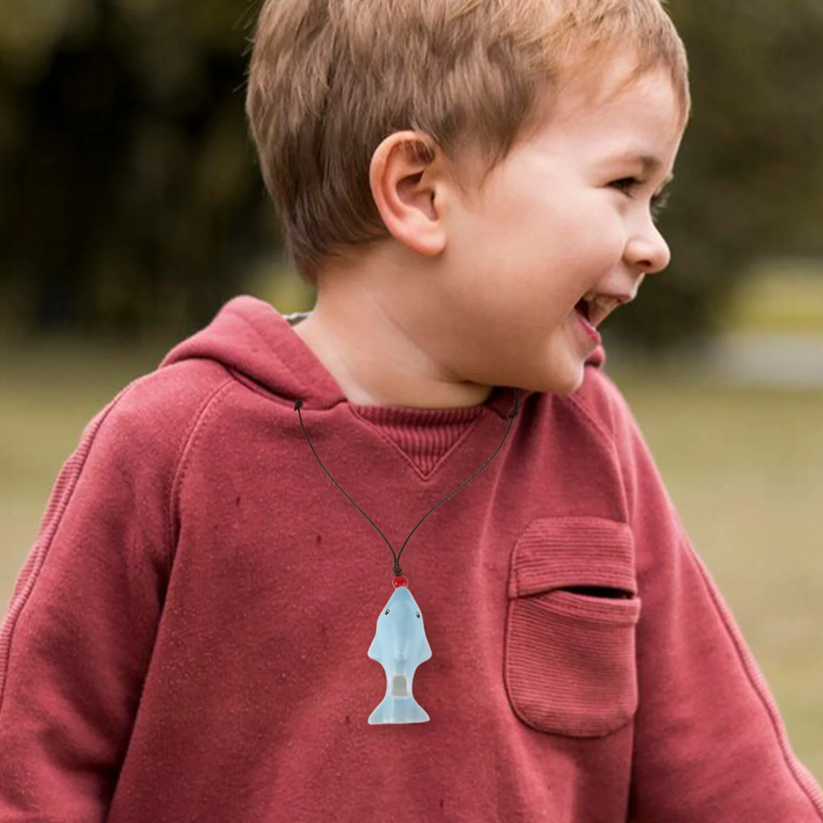 

Ceramic Dolphin Whistle Animal Shape Musical Educational Call Lightweight Pendant Birthday Easter Goodie Party Favor