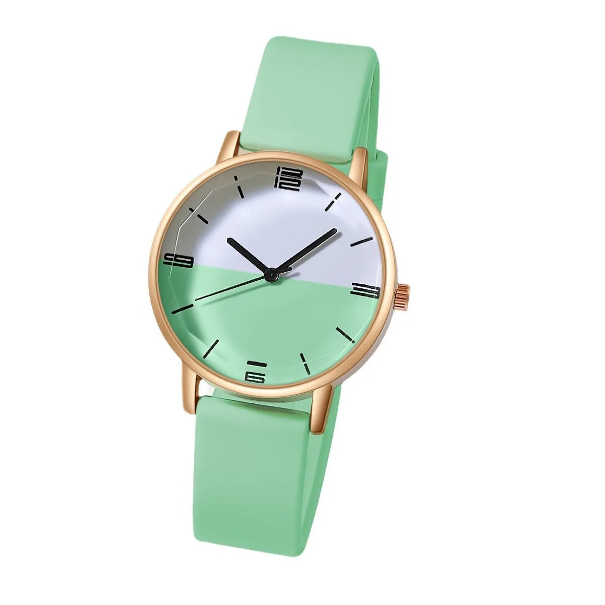 2024 New Women Watch Fashion Silicone Strap Quartz Watch Student Sports Wristwatch Relojes Para Mujer Dropshipping Clock