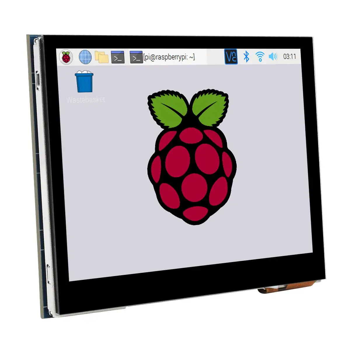 

Waveshare 3.5inch 640*480 DPI IPS Capacitive Touch Screen LCD For Raspberry Pi Toughened Glass Cover