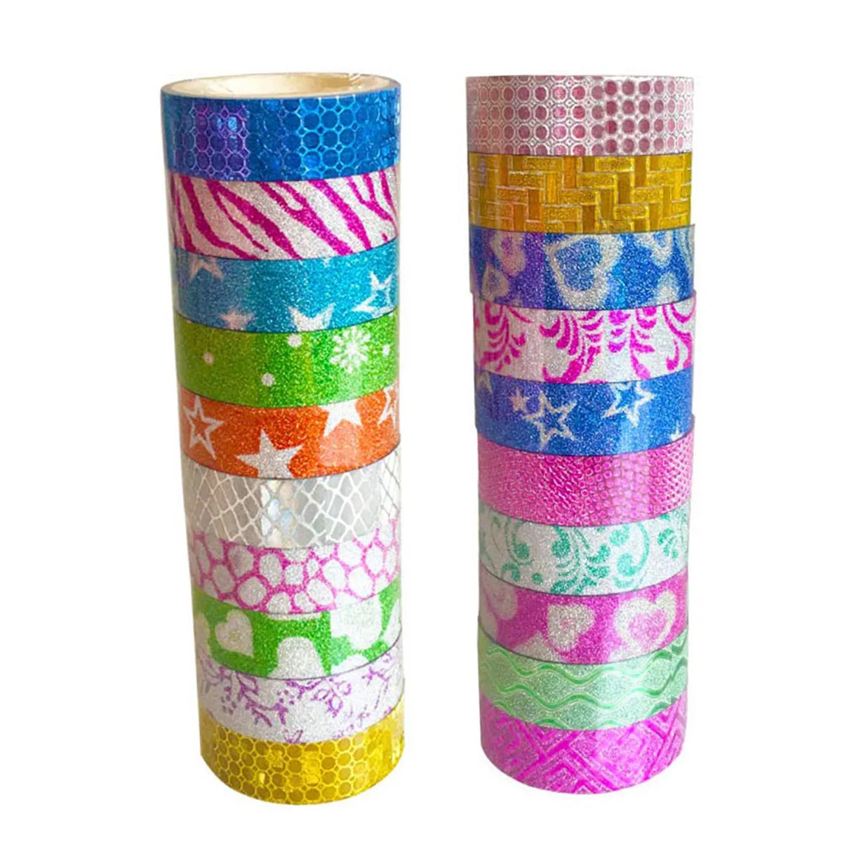 

10 PCS Paper Tape Creative Stickers Child Colorful Decorative Decoration Crafts