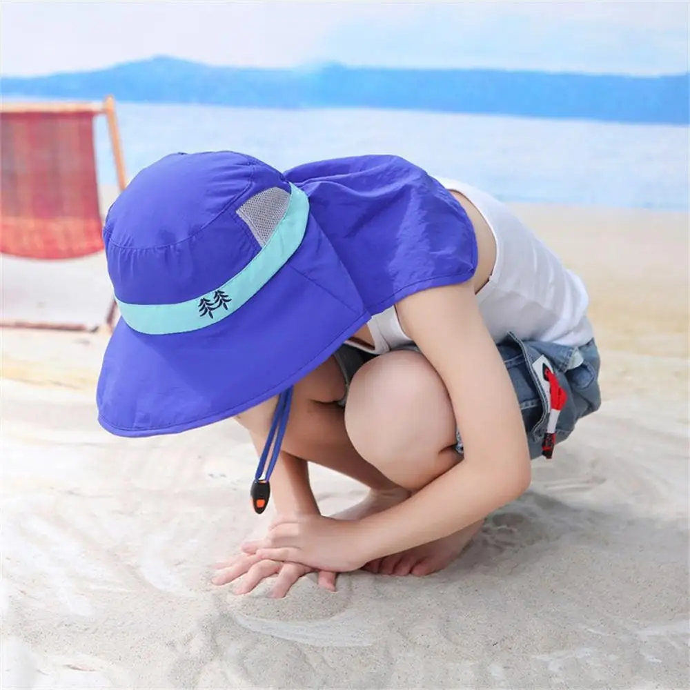 Hat Anti-wrinkle Childrens Beach Hat Classic Natural Design Dome Uv Resistant Female Hat Childrens Bucket Hat Sunhat Dome Design