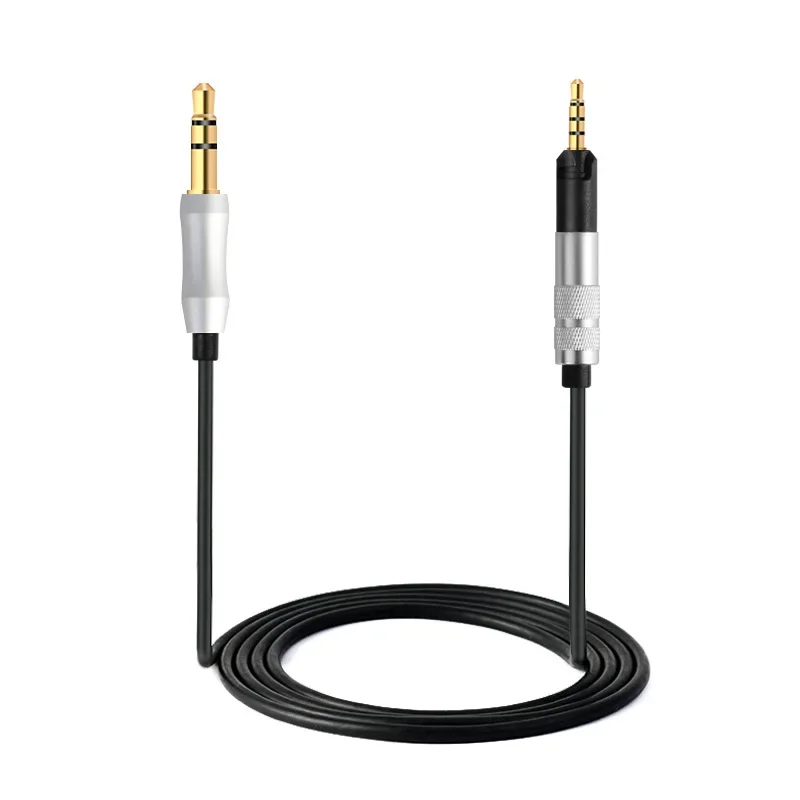 Replacement Cable for Sennheiser HD598 HD558 HD595 HD518 Headphone Earphone Wire 3.5mm to 2.5mm Stereo Bass Audio Cable