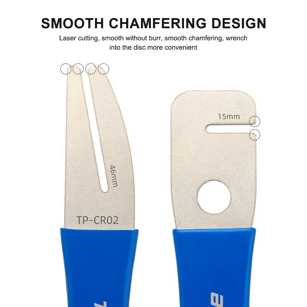 

Ключ для дискового тормоза для горного велосипеда, двойное отверстие из нержавеющей стали, инструмент для выравнивания велосипеда MTB, комплект для ремонта велосипеда