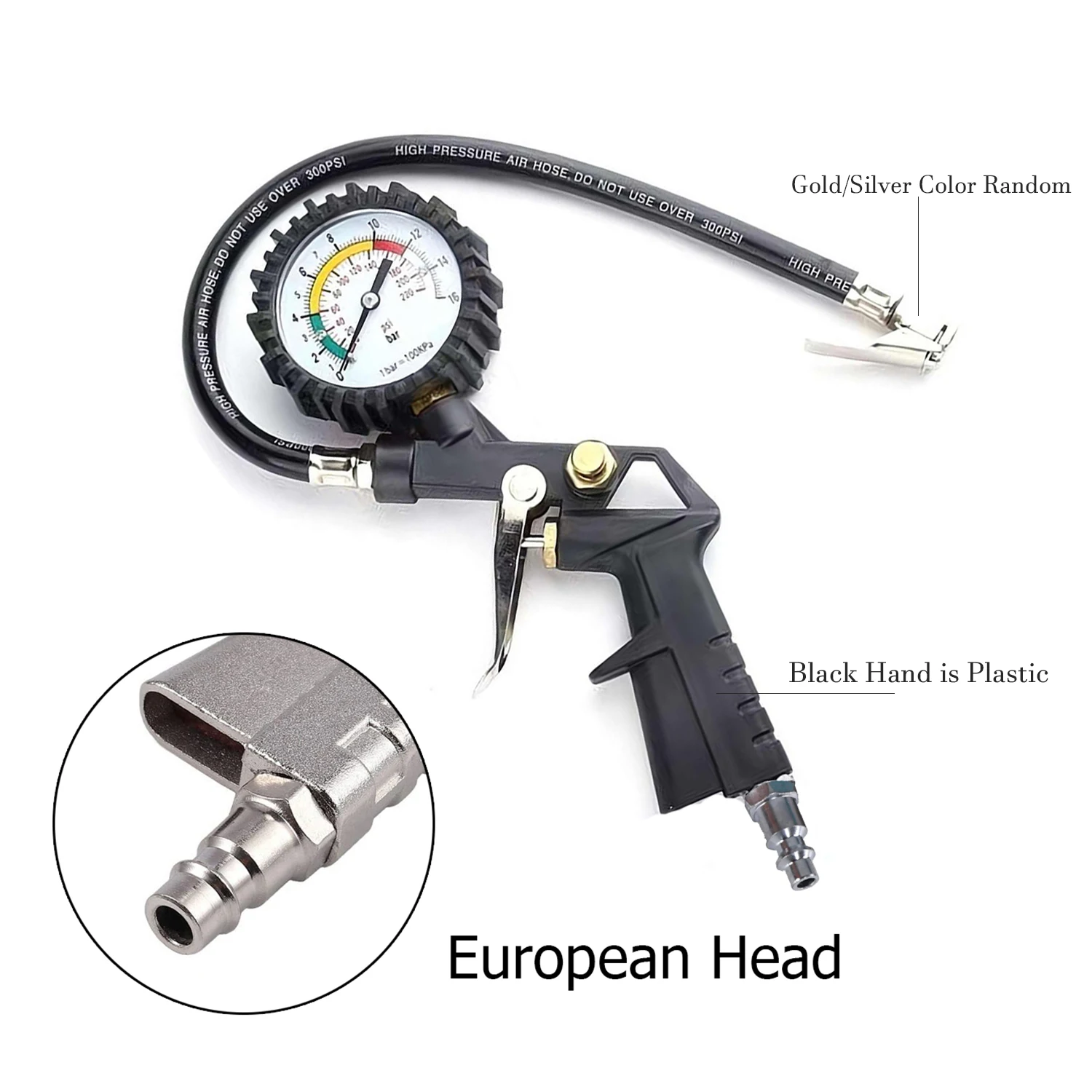 Tyre Pumping Gun Digital Pressure Gauges Tire Air Gauge Car Tpms Tool Meter Manometers for Tires Tools Manometer Monitor Tester image 3
