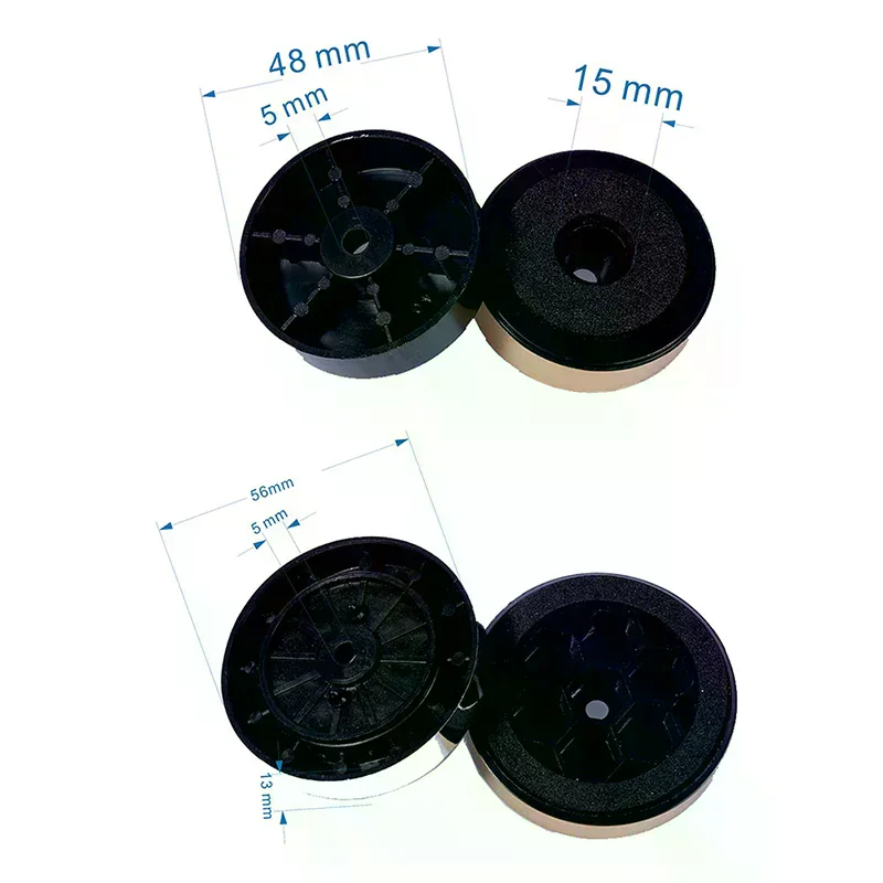 4Pcs Speaker Spikes Stand Feets for Active Speakers Home Theater Sound System DIY