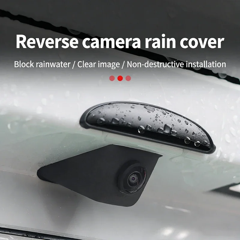 Universeller Regenschutz für Rückfahrkameras, Regenabdeckung für Auto-Rückfahrkamera, Augenbrauen-Regenschutz