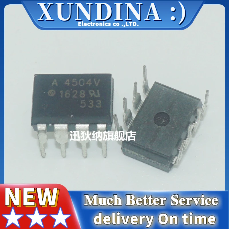 10PCS/LOT HCPL-4504 DIP8 and original IC