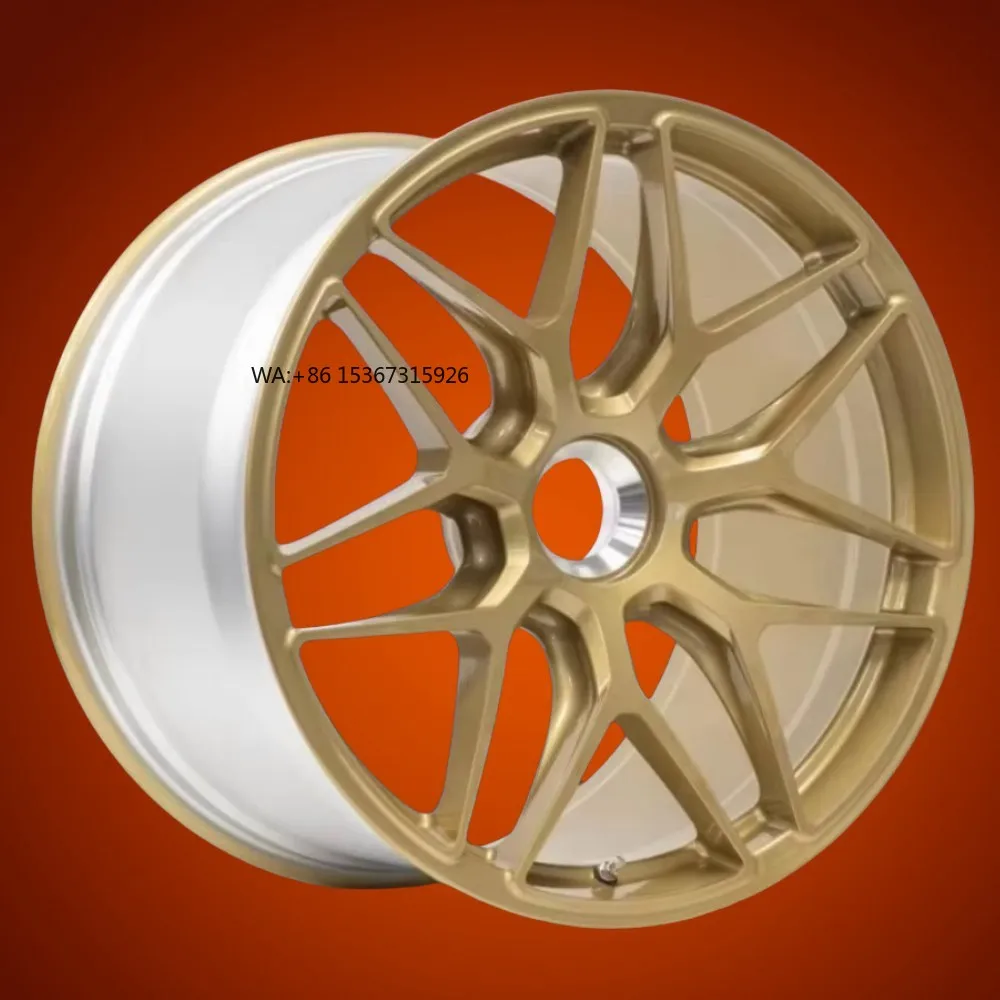 

Кованые колеса Kw по индивидуальному заказу с центральным замком, 20 21 22-дюймовые колеса с вогнутым профилем для porsche APC 918 Spyder 911 GT2 GT3 RS 992