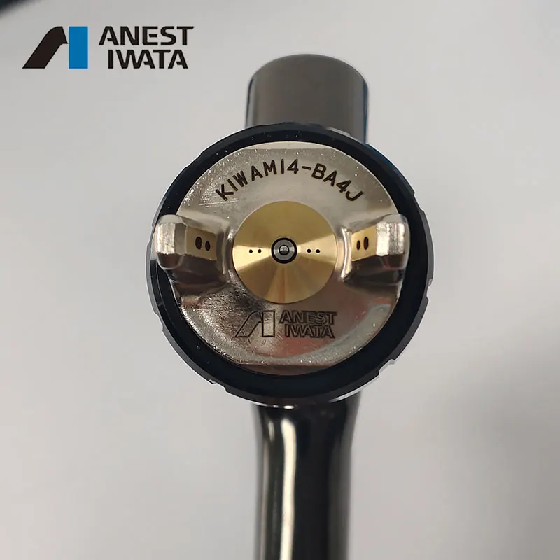 ANEST IWATA KIWAMI-4 Black Edition Pneumatic Spray Gun High Atomization Car Auto Body Refinish Furniture Wood Coating Tool