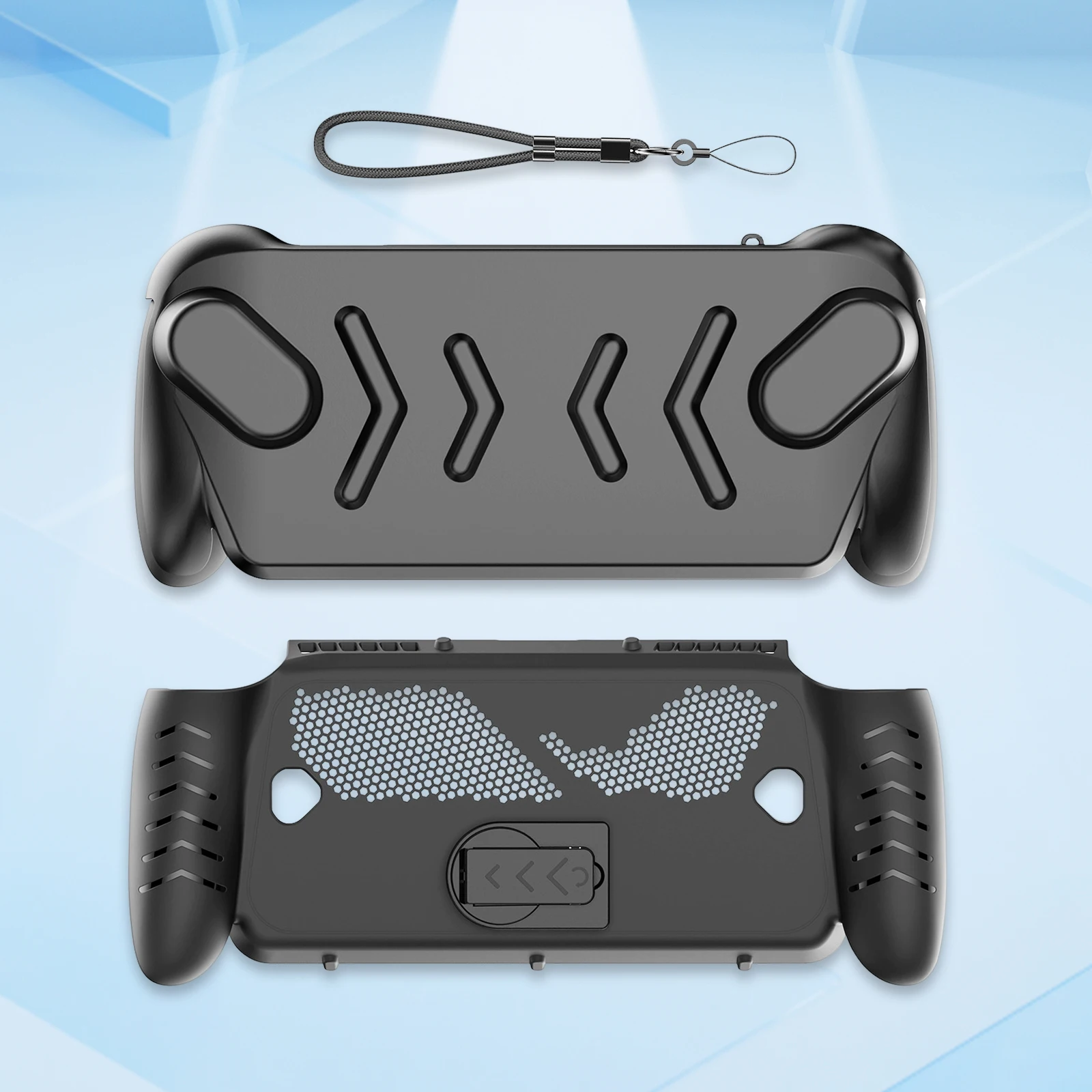 

Защитный чехол из ТПУ для ROG XBOX Ally/X с верхней крышкой и регулируемой подставкой, противоударный защитный чехол-подставка