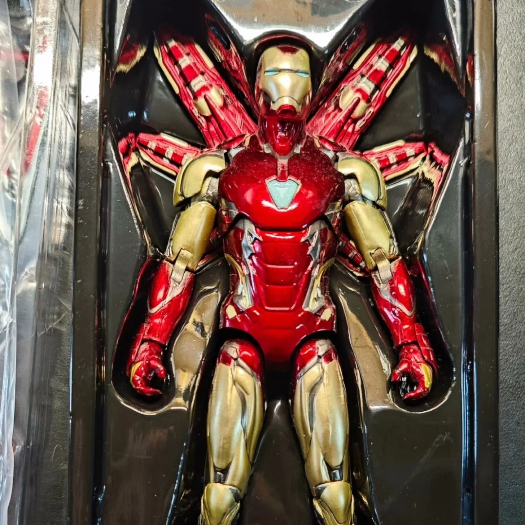 Zd Original Deluxe Iron Man Mk85 2.0 Led Light Edition Mark 85