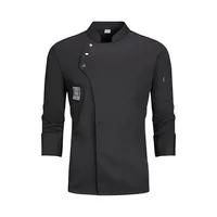 Servicio de comida, traje de cocina, uniforme de Chef Pizzaiolo, chaquetas de cocinero para restaurante, panadería, cafetería, camarero, camarera, ropa de trabajo