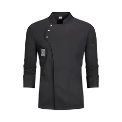 Food service Kitchen Cooking Costume Pizzaiolo Chef Uniform Restaurant Cook Jackets Bakery Cafe Waiter Waitress Working Clothes