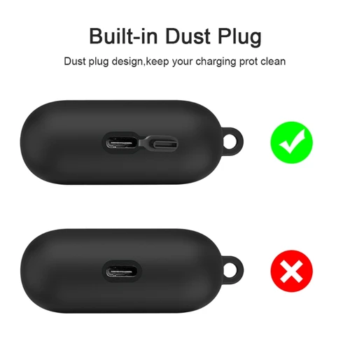 Imagen 2 del producto Funda Compatible con razer-hammerhead True Wireless X/2ª generación, Auriculares Bluetooth, carcasa de silicona resistente a impactos