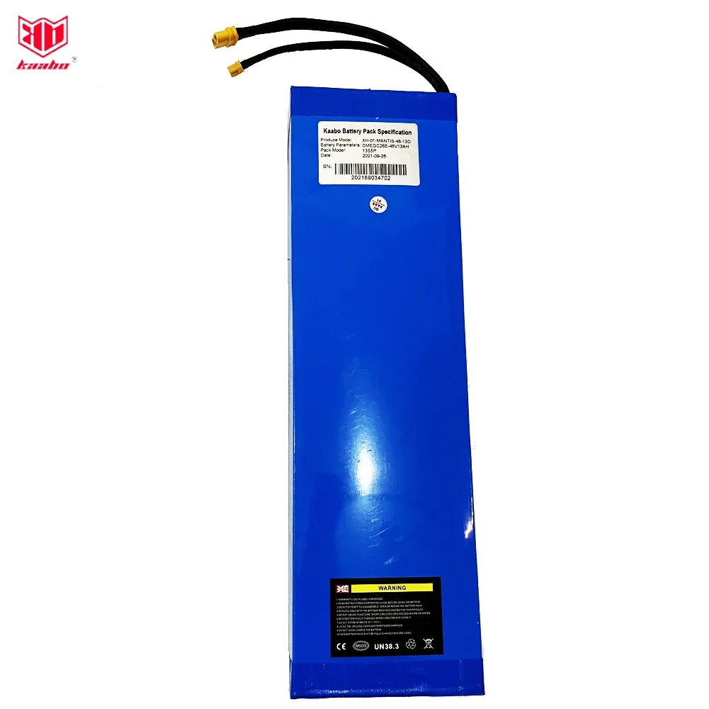 Oryginalny akumulator Kaabo Mantis10 Single Motor 48V 13Ah 624Wh do Oficjalnych akcesoriรณw Kaabo Mantis 10 Kaabo