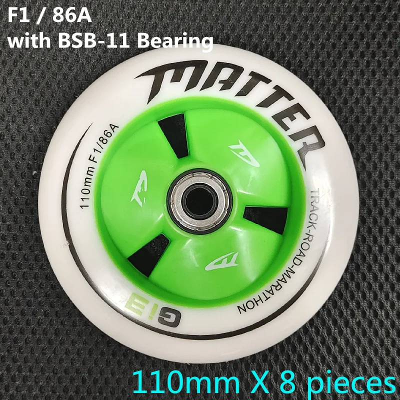 MATTER Gi3 inline speed skates tyre G13 speed skating wheels 86A