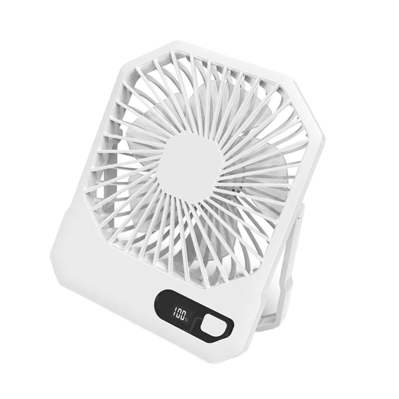 Small Table Fan Rechargeable Portable Foldable Desk Fan Operated Fan Drop Shipping