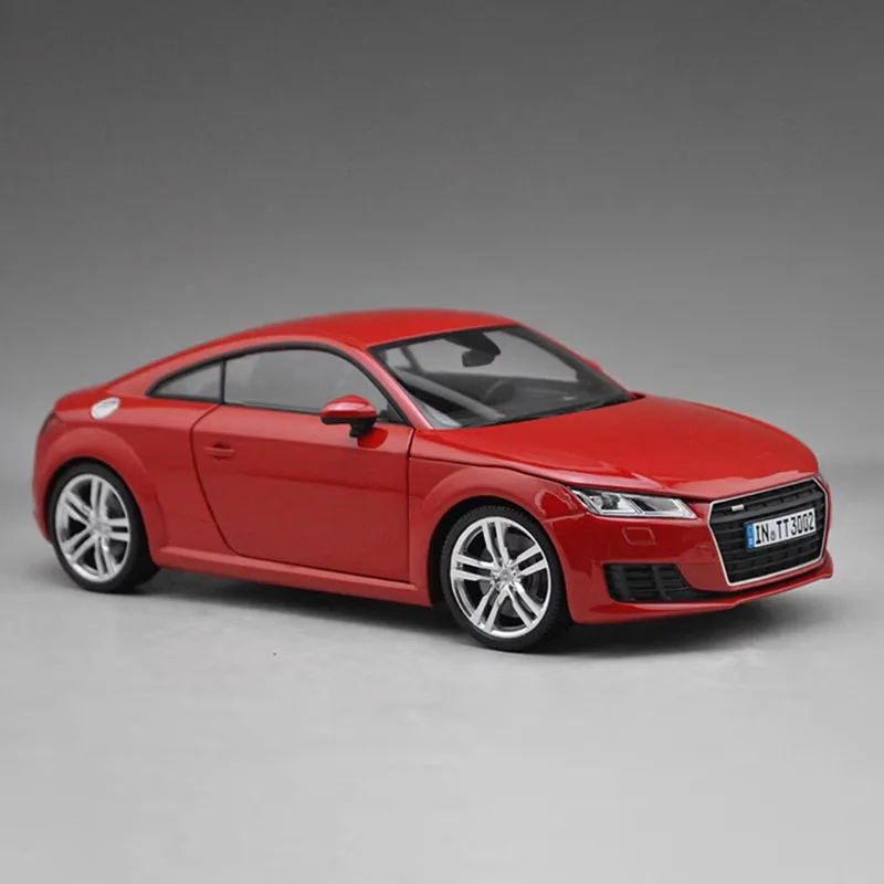 Diecast Originale Scala 1:18 AUDI TT COUPE Simulazione Modello di Auto in Lega Collezione Giocattolo Regalo Decration Souvenir Visualizzazione Statica