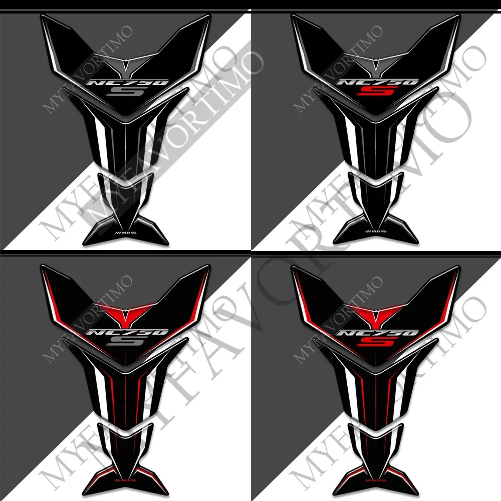 Motorcycle Windshield Windscreen Tank Pad Stickers Emblem Logo Badge For Honda NC750S Decals Helmet Protector Fairing