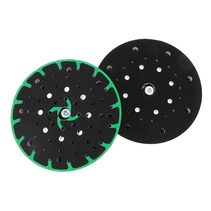 

6 Inch 150mm 33/49 Holes Backing Pad Hook & Loop Sanding Pads For Fits Air Sander Power Sander Polisher Tools