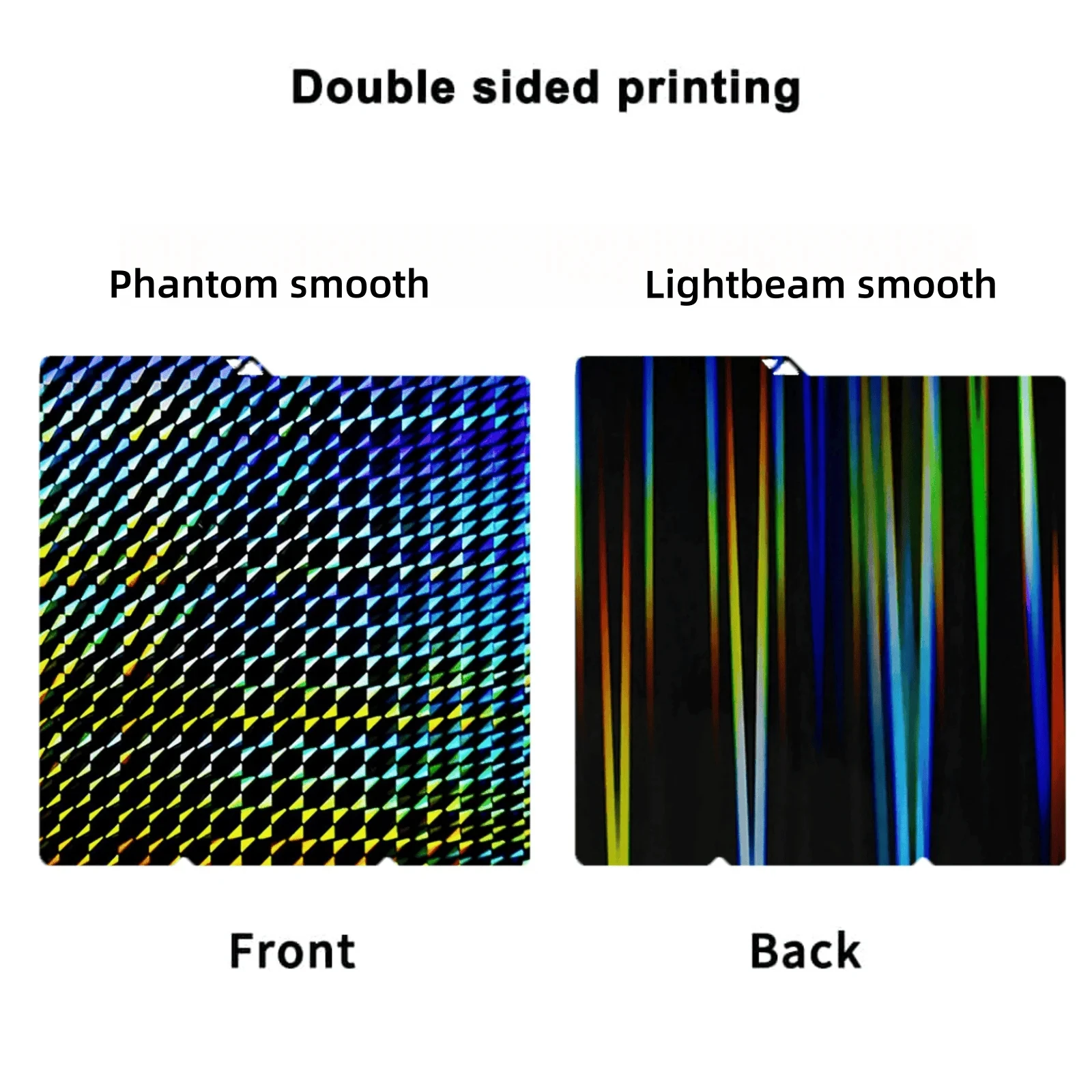 Für Anycubic Kobra S1 Plate Pei Sheet 264x276mm Strukturierte Kobra S1 Combo Build Plate Doppelseitiges Peo Pet Pey Kobra S1C Bett