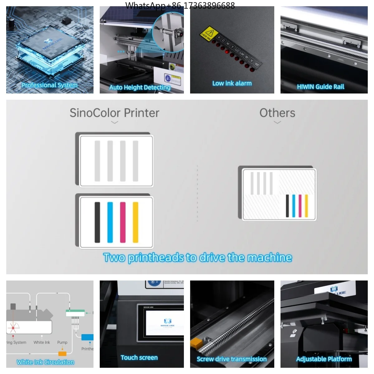 Factory Price Industrial Direct to Garment Printing Machine A3 A2 DTG T Shirt Printer SinoColor Tp300 Tp600