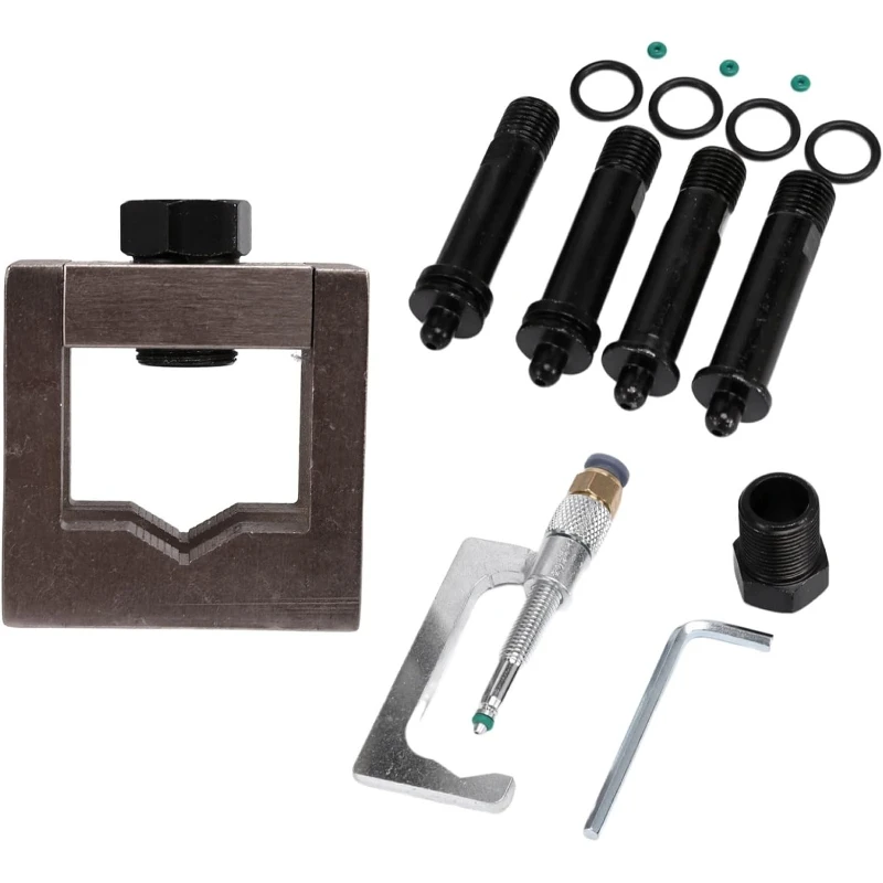 

Инструмент для ремонта форсунок Common Rail Универсальный зажимной держатель Дизельное возвратное устройство E1024004 Совместим с форсунками серии Bosch