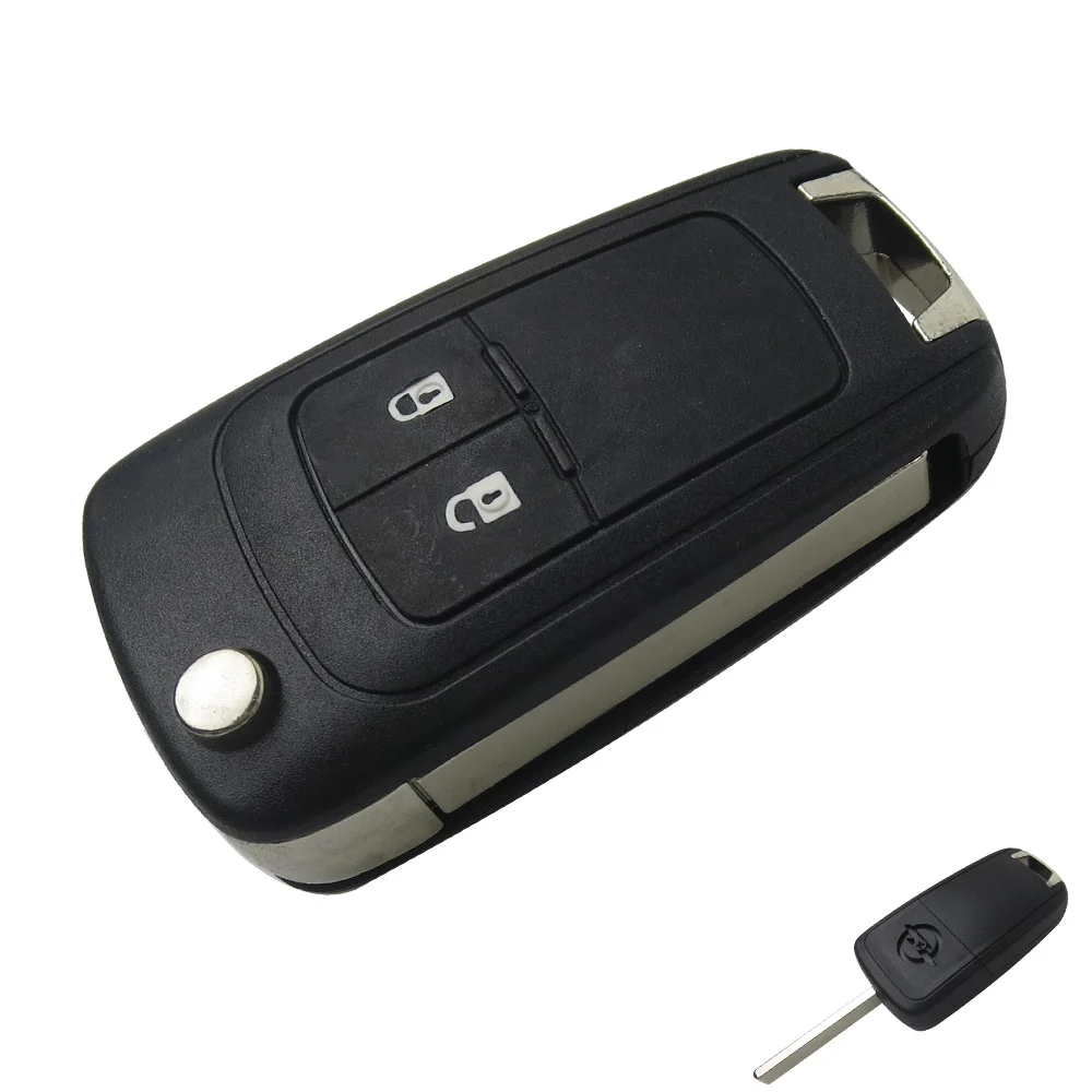 OkeyTech 2 3 4 5 Buttons Flip Folding Remote Key Case For Opel Vauxhall Corsa Astra Vectra Zafira Omega HU100 Uncut Blade