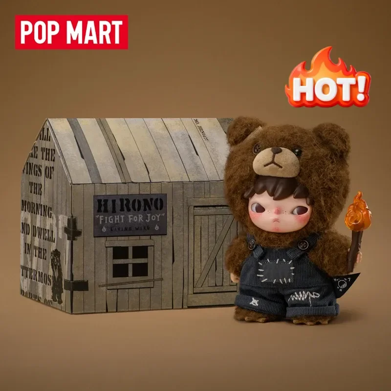 

Popmart Hirono Living Wild Series Plush Vinyl Doll Action Figure Pvc Toys Kawaii Model Garage Kit Cute Decoration Birthday Gift