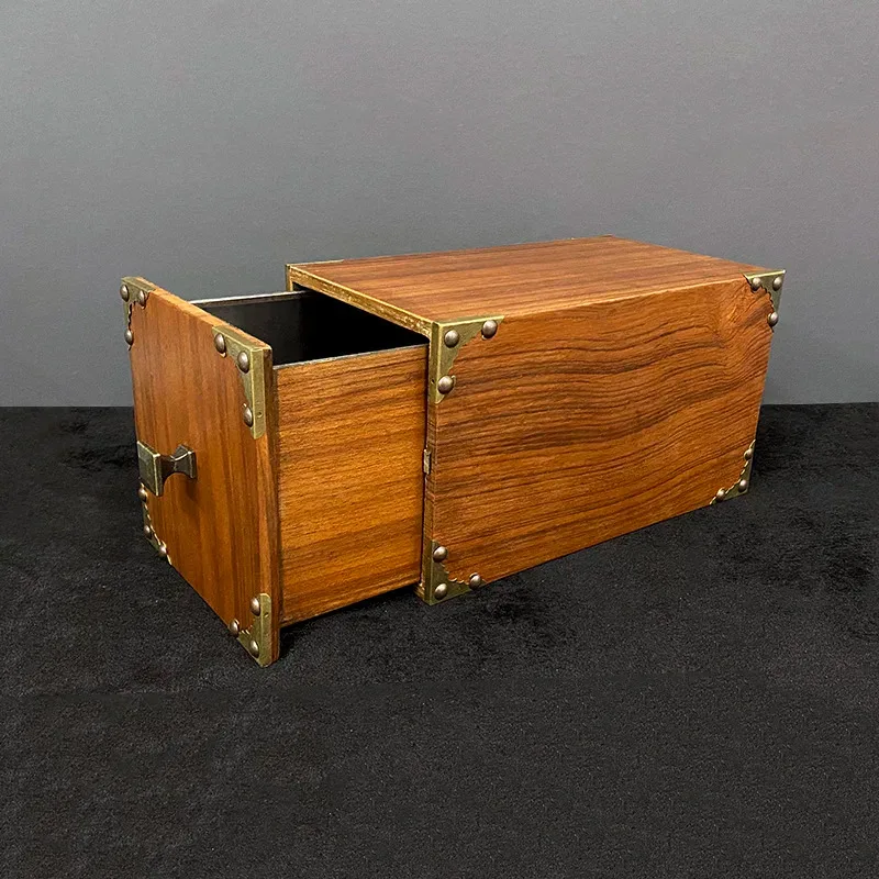 

Wooden Drawer Box (28cm*15cm*15cm) Magic Tricks Magician Stage Illusions Props Accessories Objects Appearing Vanishing