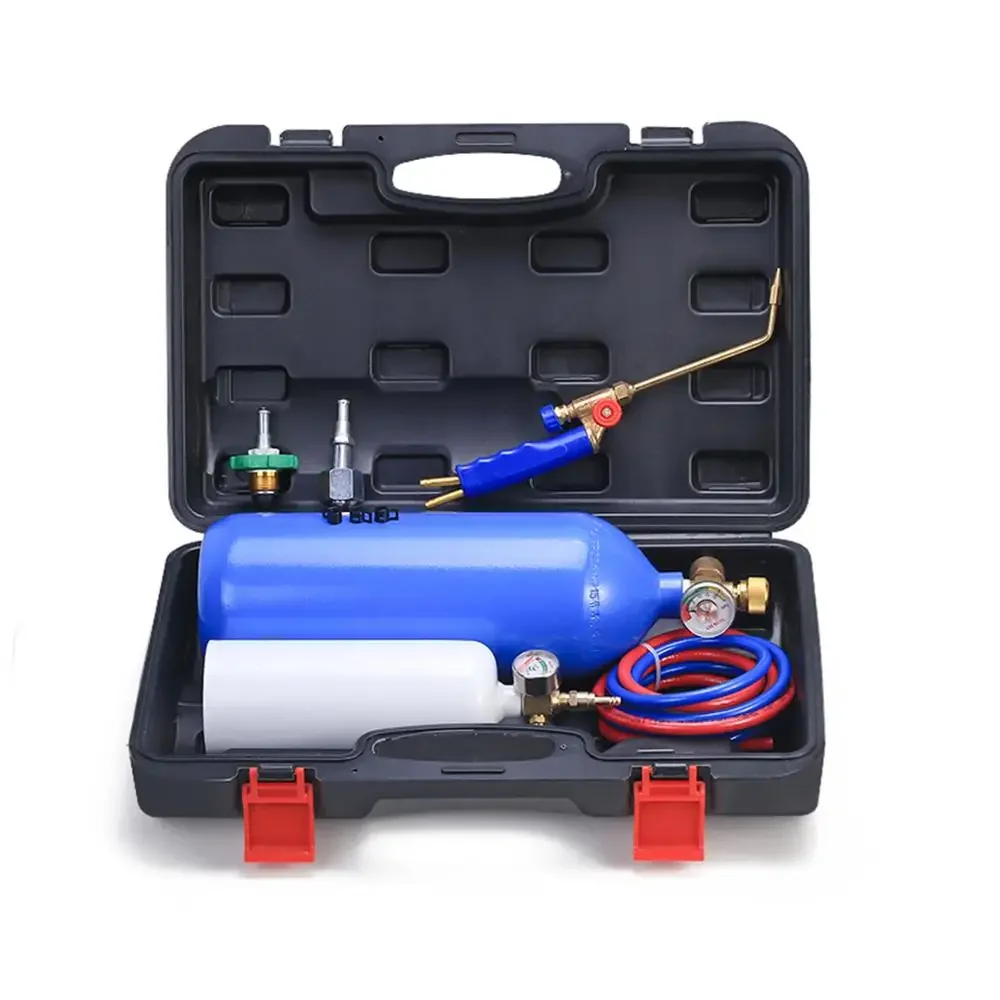 2l Liter Portable Welding Torch Accessories Oxygen Meter Gas Tank Quick Connector Lighter Pressure Reducing Valve