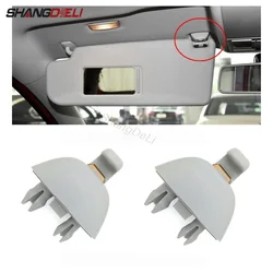 2Pc Gray Sun Visor Clip Interior Sun Visor Hook Clip Bracket For Audi A6 C6 C7 A7 A8 Passat Jetta Polo Fabia 4G0857562 4F0857562