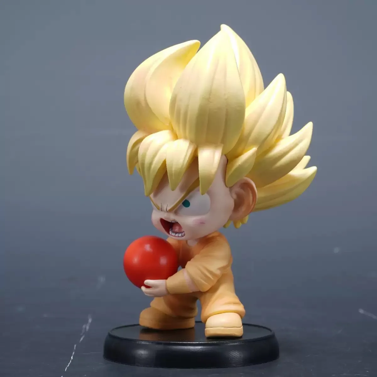 

12 см/4,72n аниме Dragon Ball Z Рисунок Гоку Супер Сайян Фигурка Гоку ПВХ GK Аниме Украшение Настольные модели Тос Подарки