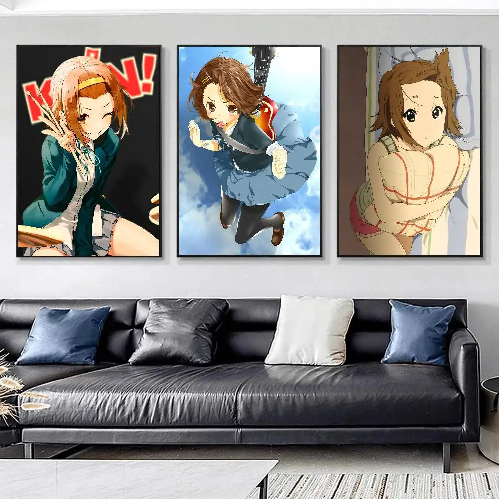 1pc Anime K-K-On Tainaka Ritsu Posters HD Print Vintage Wall Art Decor for Home Study Room